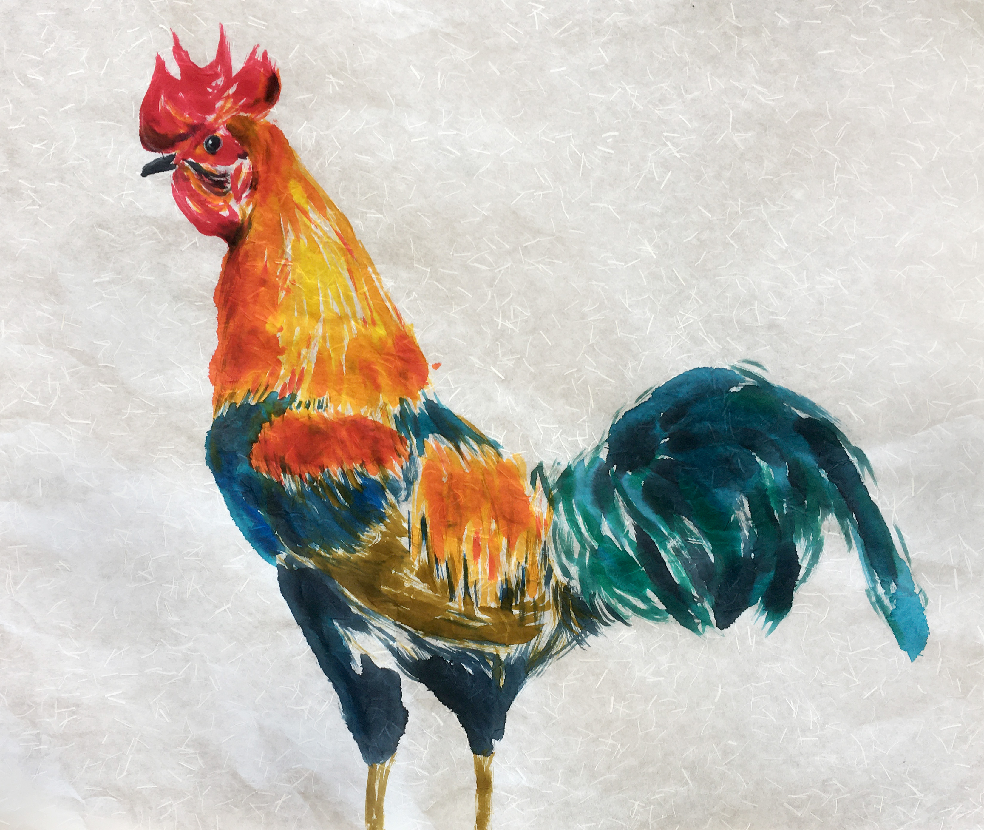 Rooster artwork